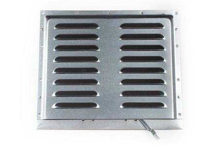 FET&nbsp;024-03000 :  Vent Louvered Adjustable, 10.5"X12.5" for large image FET02403000_1