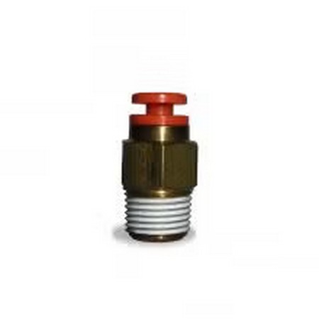 VEL 016164 :  PUSH-LOCK MALE CONNECTOR 3/8 x 1/4 for large image VEL016164