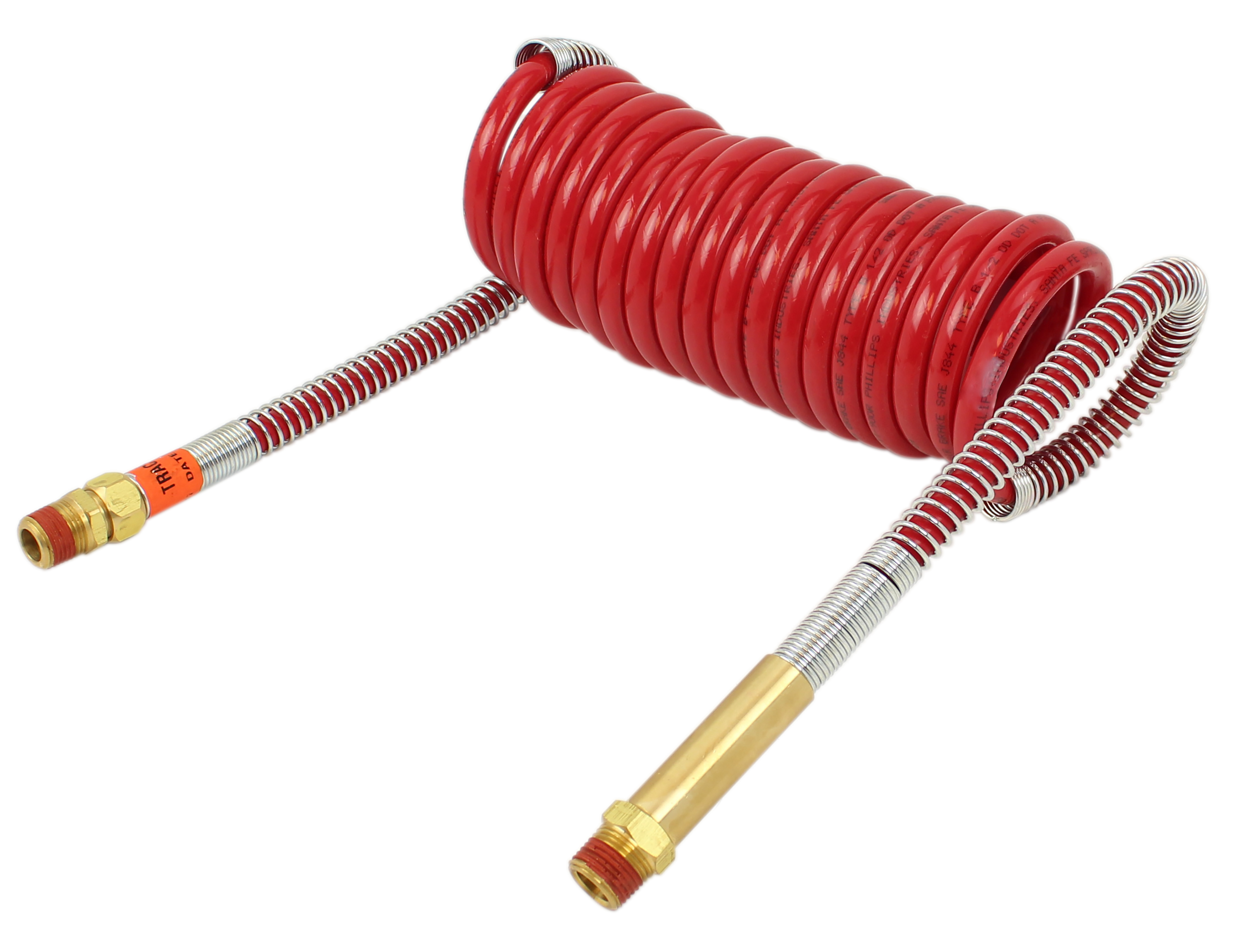 15'/40 LEAD RED COILED AIR 11-3380