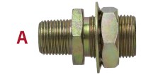 Frame Fitting -Brass 115-86B