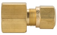 F Conn 1/4"Tube-1/4"Thread 1366-4B