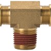 M Branch T 1/4"Tube-1/4"Thrd 1372-4B