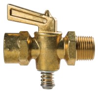 Fem-Male Pipe Shutoff 1/4"Thrd 2120-B