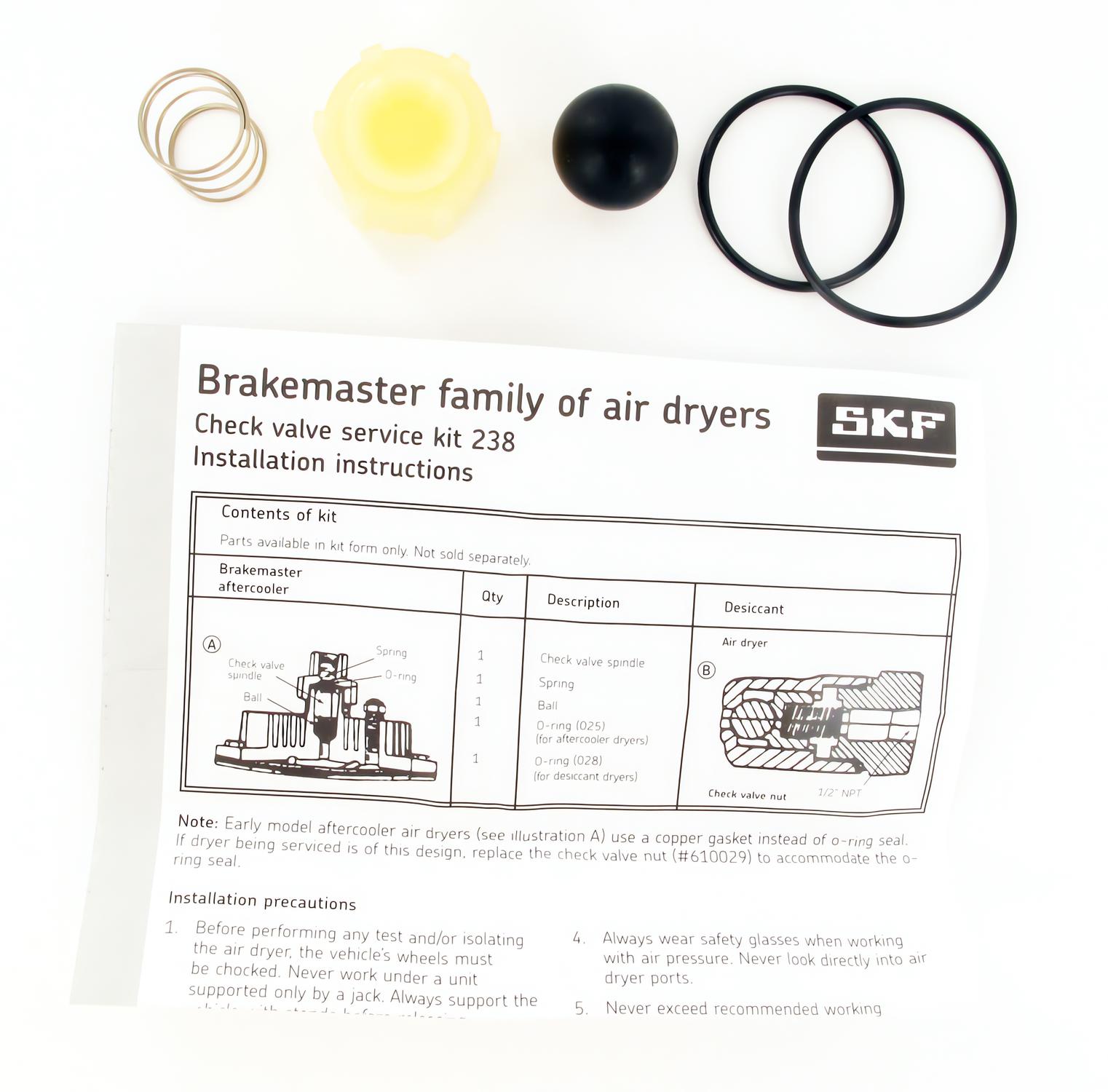BRAKEMASTER CHECK VALVE 238