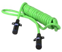 15'COILED LIGHT CORD W PERMA 30-9920