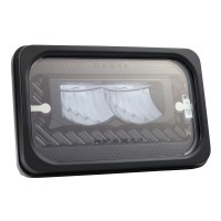 FORWARD LIGHTING, 4" X 6", CLEAR, 64J71-5