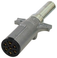 7-Way SAE Plug W/Spring Guard 670-71SG