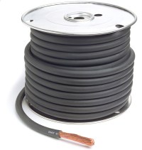 Battery Cable, Black, 1/0 Ga, 25' 82-5705