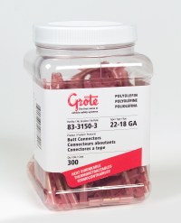 Hs Butt, Poly 22-18 Ga Pk 300, Jar 83-3150-3