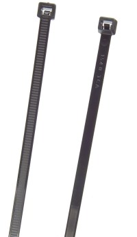 Standard Tie, Black, 5.6", 40 Lb, Pk 83-6007