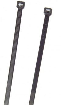 Heavy Duty Tie, Black, 24", 175 Lb, Pk 83-6120