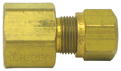 F Conn 1/4"Tube-1/4"Thread 1366-4B