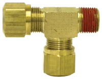 M Run T 3/8"Tube-1/4"Thread 1371-6B