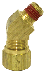 45 M Elb 5/8"Tube-1/2"Thread 1374-10D