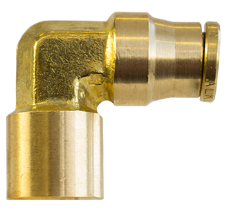 DOT AB F-Elb 1/2"Tube-3/8"NPT PL1370-8C