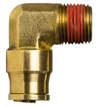 DOT AB M El 1/4"Tube-1/4"Thrd PL1315-4B