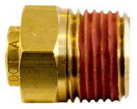 DOT AB M-Conn 1/2"Tube-3/8"Thr PL1368-8C