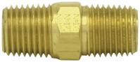 Hex Nipple 1/8"Tube 122-A