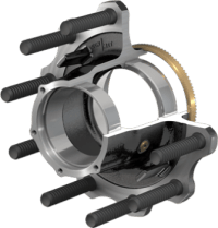 Iron Conventional TN Trailer Hub 10082252