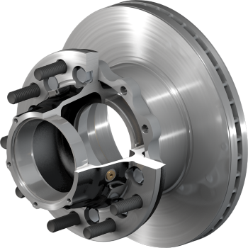 Iron Conventional Hub/Rotor TP Trailer 10083516