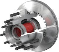 Aluminum PreSet Hub/Rotor R Drive Hub 10084931