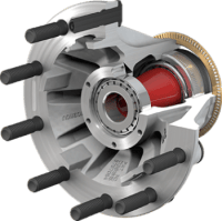 Aluminum PreSet FF Front Hub 10082207