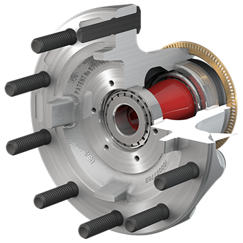 Aluminum PreSet FF Front Hub 10082209