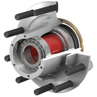 Aluminum PreSet TN Trailer Hub 10082225