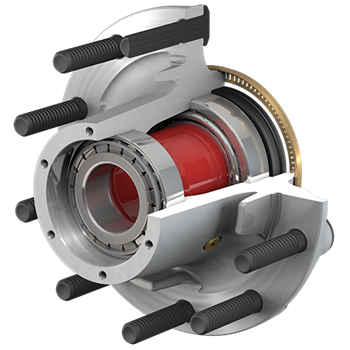Aluminum PreSet TN Trailer Hub 10082225