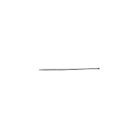 14 BLK NYL CBL TIES - UV 100 PK 090068-100
