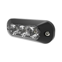 3 LED, SURFACE MNT AMBER STROB