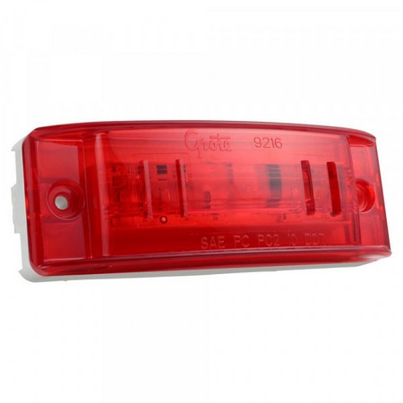 CLR/MKR LAMP, RED, SUPERNOVA LED