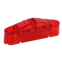 CLR/MKR LAMP, 3", RED, SUPERNOVA LED