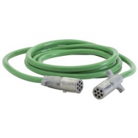 Trailer Wiring, Straight Green ABS,