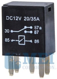 Relay - Rectangle - 5 pins -
