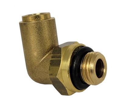 D.O.T. Male Elbow W/Metric Threads