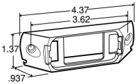 BRKT KIT-RAIL MNT