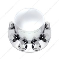 DOME REAR AXLE END COVER CHROM
