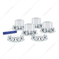 WHEEL END COVERS w/ NUTS KIT