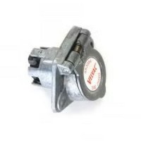 7-WAY SOCKET WITH SPLIT PINS