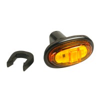 CLR/MKR LAMP, YELLOW, LED, MICRONOVA, 45303