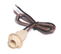 Socket, 2 Prong, For 131, 168, 194, 84-1008