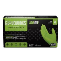 GREEN TEXTURED XL GLOVE 100 PK GWGN48100