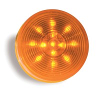 CLR/MKR LAMP, 2.5", YELLOW, HI COUNT G1033